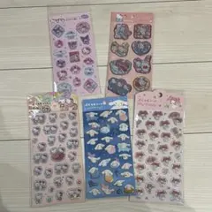 サンリオ　シール5点セット