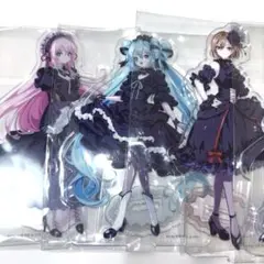 初音ミク リン レン MEIKO KAITO ルカ 全6種 アクスタ スプリング