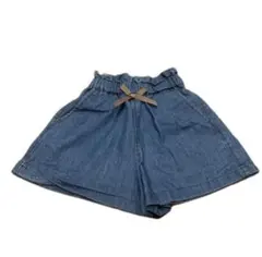 90branshes ショートパンツ 短パン キュロット 女の子 夏服 デニム