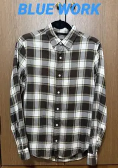 BLUE WORK チェックシャツのサムネイル