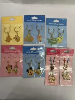 【71】未使用　保管品　東京ディズニーリゾート　キーチェーン　ペアストラップ