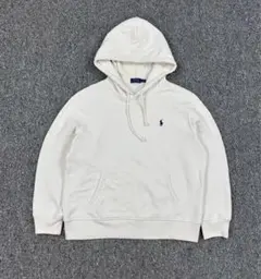 【新品未使用】POLO ラルフローレン パーカー 白 Lサイズ 現行タグ