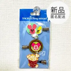 新品★TDR限定品★ヘアクリップ3個セット★ディズニー