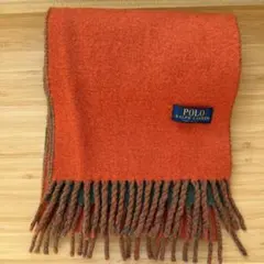 POLO RALPH LAUREN フリンジ付きマフラー