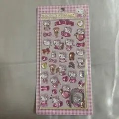 ハローキティ ボンボンドロップ シール ピンク