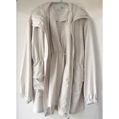 白ブルゾン hunch／DRESS FOR MYSELFライトアウタージャンパーのサムネイル