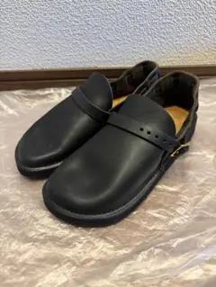 【Aurora Shoes 】ミドルイングリッシュレディース　ブラック　5Dのサムネイル