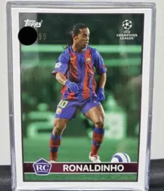 topps now 2023/24　ロナウジーニョ　99シリ　RC 　レア