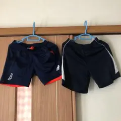 アディダス  ハーフパンツ　150 ２枚セット