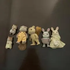 シルバニアファミリー 赤ちゃん 人形本体 6体セット