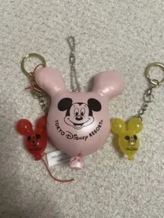 東京ディズニーリゾート バルーン キーホルダー 3点セット