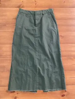 JOURNAL STANDARD オリーブグリーン ロングスカート