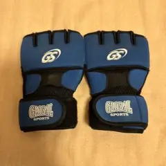 GLOBAL SPORTS ボクシング簡単バンテージ イージージェルラップ青