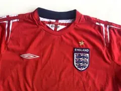 UMBRO アンブロ　イングランド　代表　ユニフォーム　サッカー　シャツ　Mのサムネイル