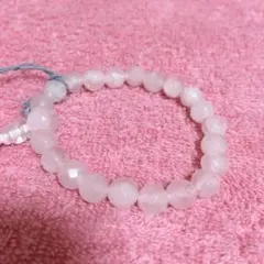 （お値下げ！）天然石 パワーストーン ブレスレット（☆ローズクォーツ☆）未使用