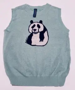 【綿100%】MARK'S パンダ刺繍セーター Mサイズ