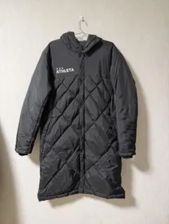 アスレタ ATHLETA ベンチコート ブラック