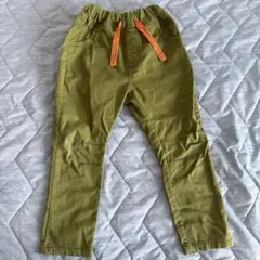キッズ オリーブグリーン パンツ110