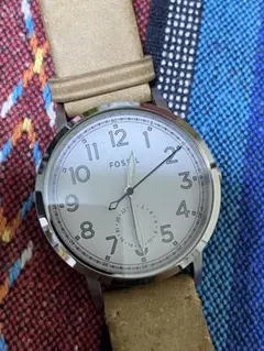 【稼働品】フォッシル クォーツ時計