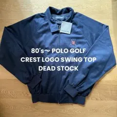 80's〜 Polo Golfポロゴルフ クレストロゴ　ハリントン　ジャケットのサムネイル