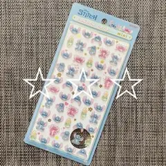 ボンボンドロップシール スティッチ ミニ ディズニー