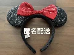 ディズニー公式　ミニーマウス スパンコールカチューシャ