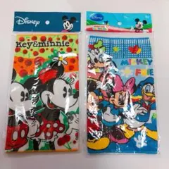 新品 ディズニー タオルハンカチ 2枚セット