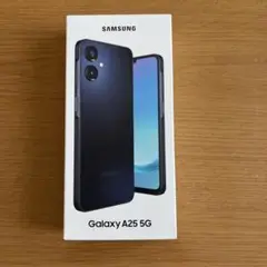Samsung スマートフォン ギャラクシー A25 64GB ブラック