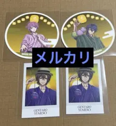 ヒプノシスマイク8thカフェミクサ特典コースター乱数帝統チェキ風カード幻太郎