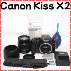 初心者向け Canon EOS Kiss X2 すぐ使える SDカード付きのサムネイル