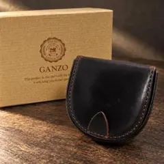 GANZO CORDOVAN 馬蹄型小銭入れ ブラウン - メルカリ