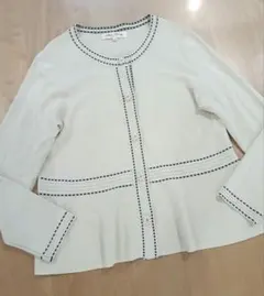 りなさま専用スーパービューティー　ステッチお花ビジューカーディガン