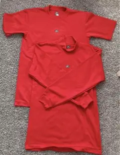 ミズノ　長袖　半袖　2点セット　練習着　M アンダーシャツ　スポーツウェア