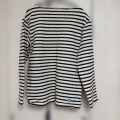 オーシバル　ストライプ柄長袖カットソー