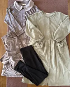 【美品】マタニティパジャマ2点セット冬用