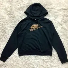 ナイキ パーカー レオパード スウォッシュ アニマル柄 刺繍ロゴ レディースのサムネイル