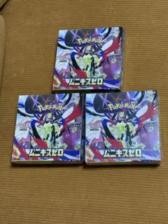 ポケモンカードゲーム ムニキスゼロ 3ボックス シュリンク付き
