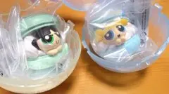 パワーパフガールズ　きゃらまかろん　バブルス　バターカップ　２点セット