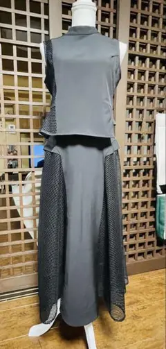 モックネック　ツーピース