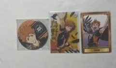 ハイキュー 日向翔陽 缶バッチ カード