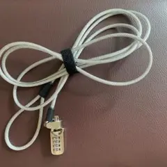 セキュリティワイヤー ナノセーバー 2.5×6mm ダイヤル錠 4桁 /約2m