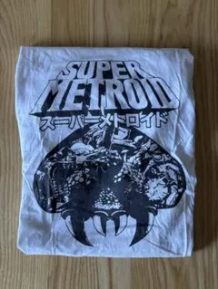 SUPER METROID スーパーメトロイド Tシャツ ホワイト