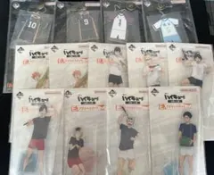 ハイキュー　アクリルスタンド　スクールアイコンボタン付きアクリルチャーム