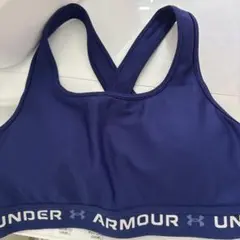 UNDER ARMOUR ネイビー スポーツブラ サイズ16