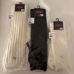 JENNI 靴下セット 22-24cm ホワイト ブラック　ルーズソックス他