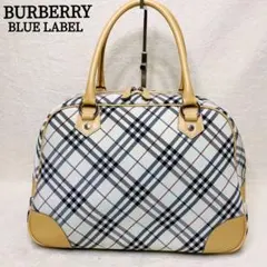 バーバリーブルーレーベル トートバッグ ボストン ノバチェック y2k