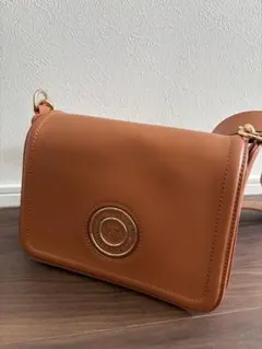 美品 BALLY バリー リボン ロゴ金具 ミニショルダーバッグ レザー 