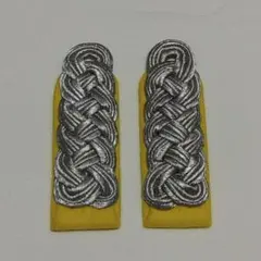 肩章　黄色台布(縫い込みタイプ)
