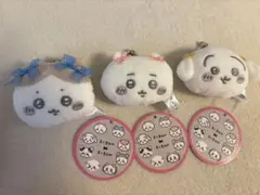 ちいかわ ミニがまぐち〜リボン〜ちいかわ、ハチワレ、うさぎ3点セット