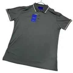 美品 高級 速乾 薄手 快適 半袖ポロシャツ Mサイズ 46 イタリア メンズ